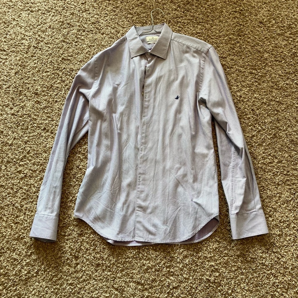 Brooksfield Men’s ButtonDown Shirt, Size Large (Italian 42)